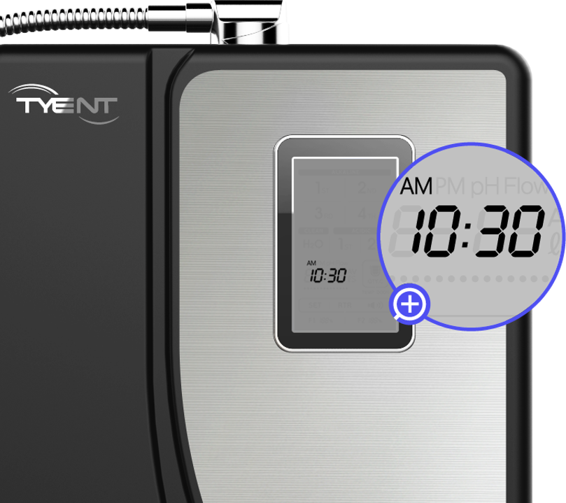 Tyent USA Alkaline H2 HYBRID Ionizer 2025 Model Above-Counter Hybrid Ionizer