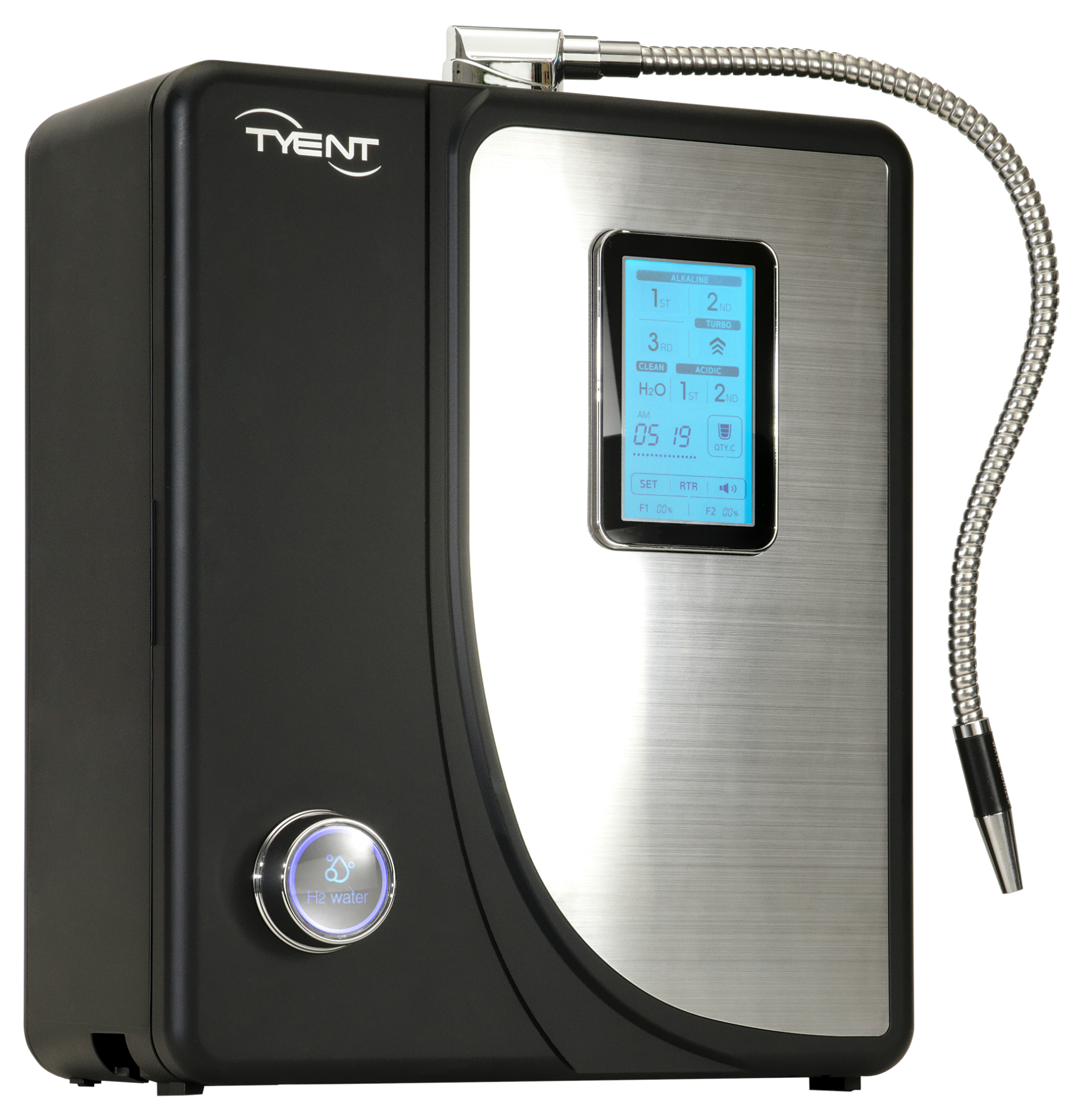 Tyent USA Alkaline H2 HYBRID Ionizer 2025 Model Above-Counter Hybrid Ionizer