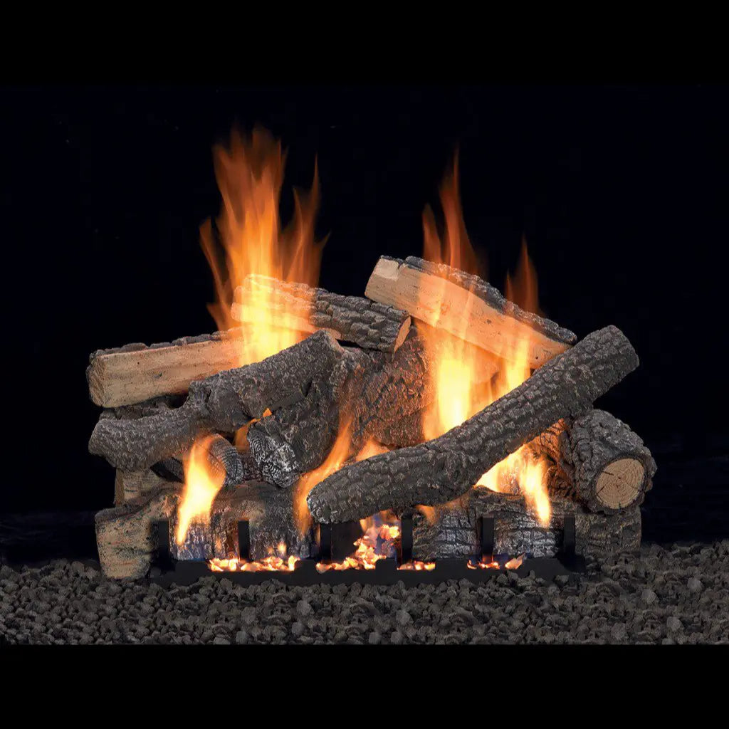 American Hearth Empire Ponderosa Refractory Ventless Gas Log Set