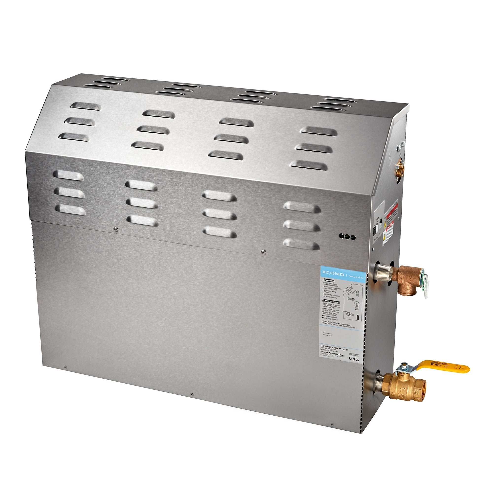 Mr. Steam MX6R2401X Max 30 kW (30000 W) Steam Shower Generator of 240 Volt & 1-Phase with Express Steam