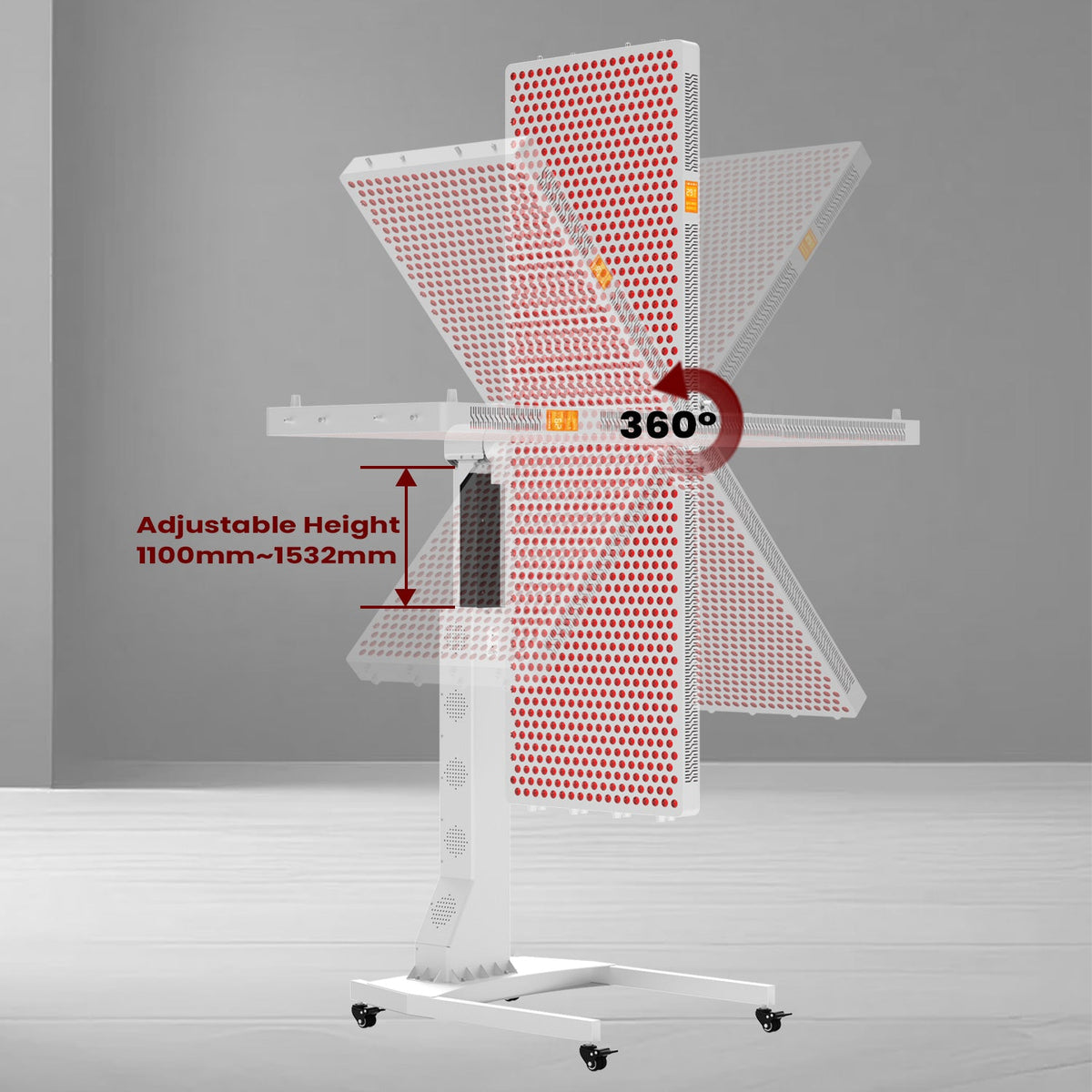 VitalGlow Pulse Full Body Red Light Therapy Panel | 576 LED Recovery & Performance System