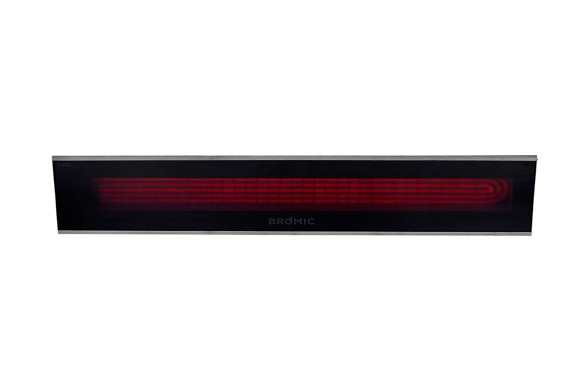 Bromic Heaters Platinum Marine Smart-Heat 2300 Watt Radiant Infrared Outdoor Electric Heater | Black | 208V