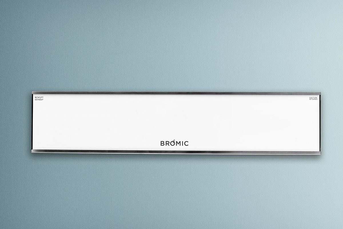Bromic Heaters Platinum Smart-Heat 3400 Watt Radiant Infrared Outdoor Electric Heater | White | 240V
