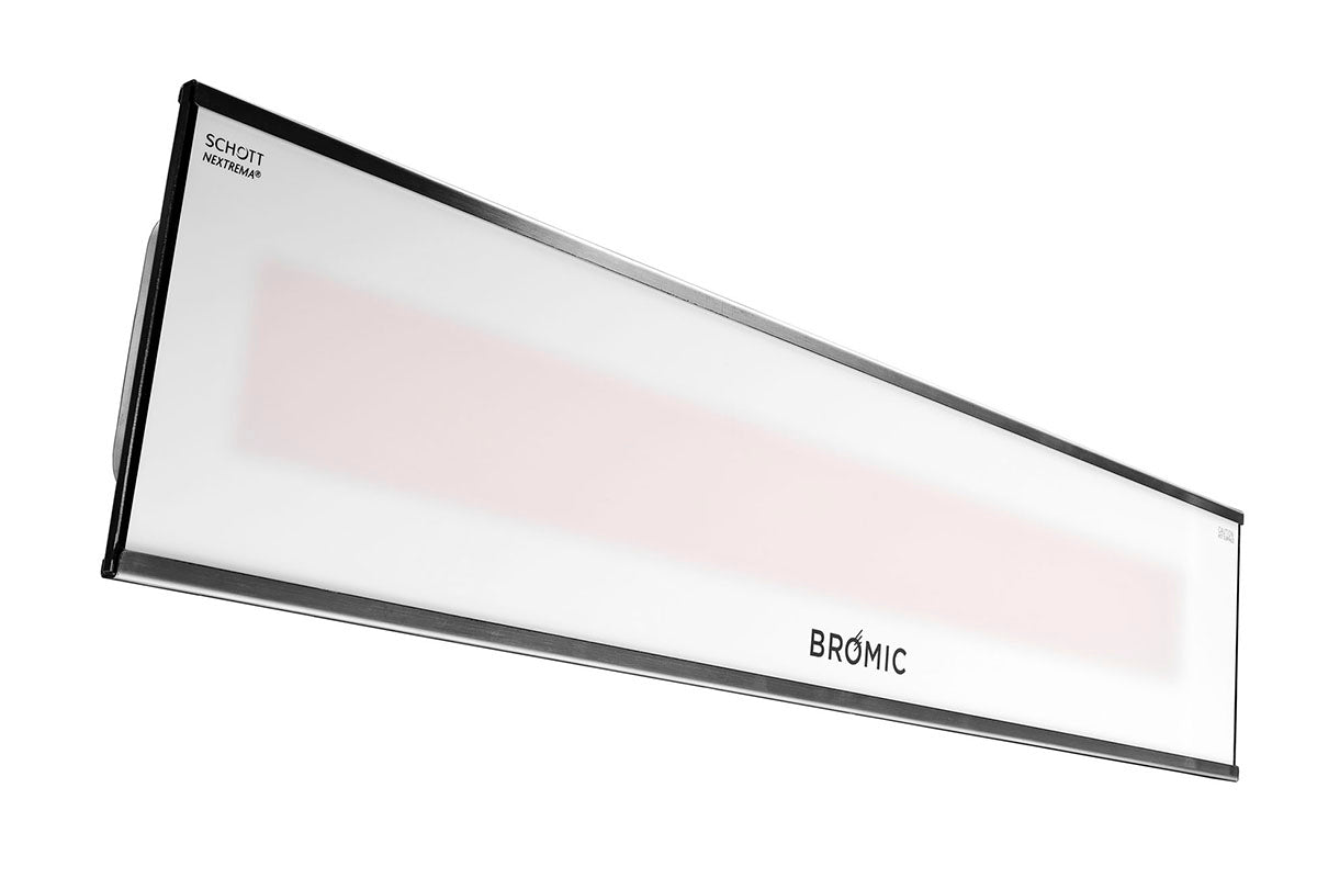 Bromic Heaters Platinum Smart-Heat 4500 Watt Radiant Infrared Outdoor Electric Heater | White | 208V