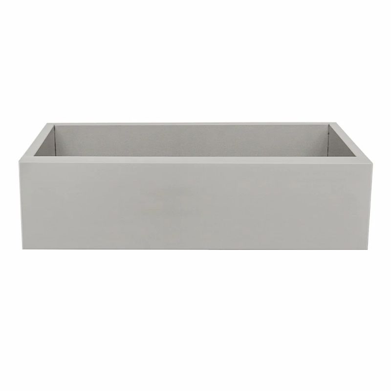RCS 32-Inch Outdoor Farm House Stainless Steel Sink With Hold and Cold Faucet - RSNK3A