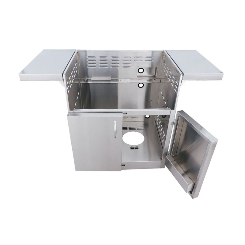 American Renaissance Grills 30 Inch Stainless Steel Grill Cart