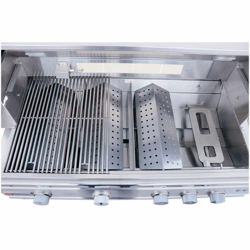 RCS Cutlass Pro 42 Inch 4 Burner Built-In Gas Grill with Flame Tamers