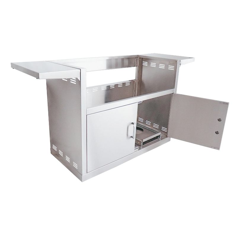 RCS 38 Inch Cutlass Pro Stainless Steel Freestanding Grill Cart
