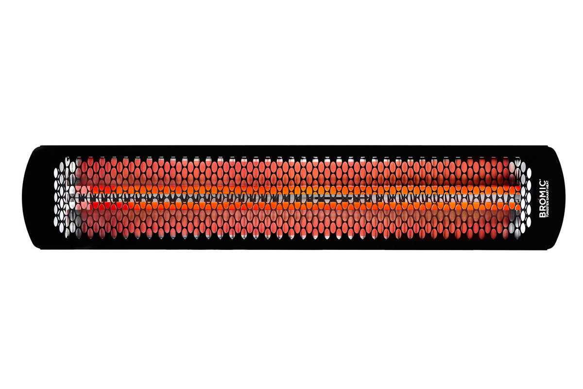 Bromic Heaters Tungsten Smart-Heat 4000 Watt Radiant Infrared Outdoor Electric Heater | Black | 208V