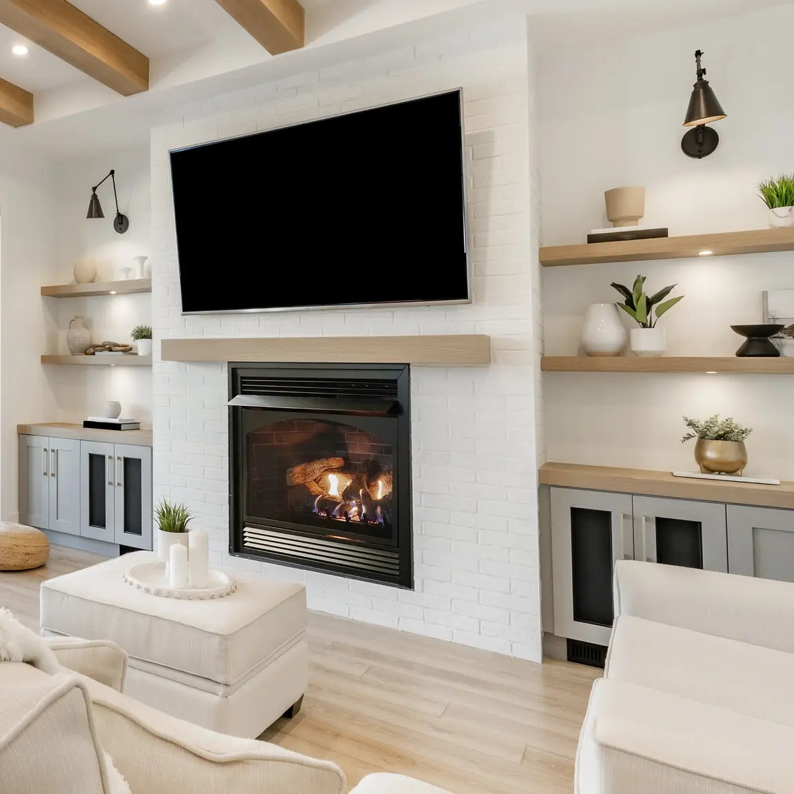 American Hearth Empire Vail Premium 36" Vent-Free Fireplace