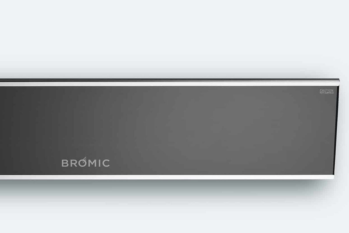 Bromic Heaters Platinum Marine Smart-Heat 2300 Watt Radiant Infrared Outdoor Electric Heater | Black | 208V
