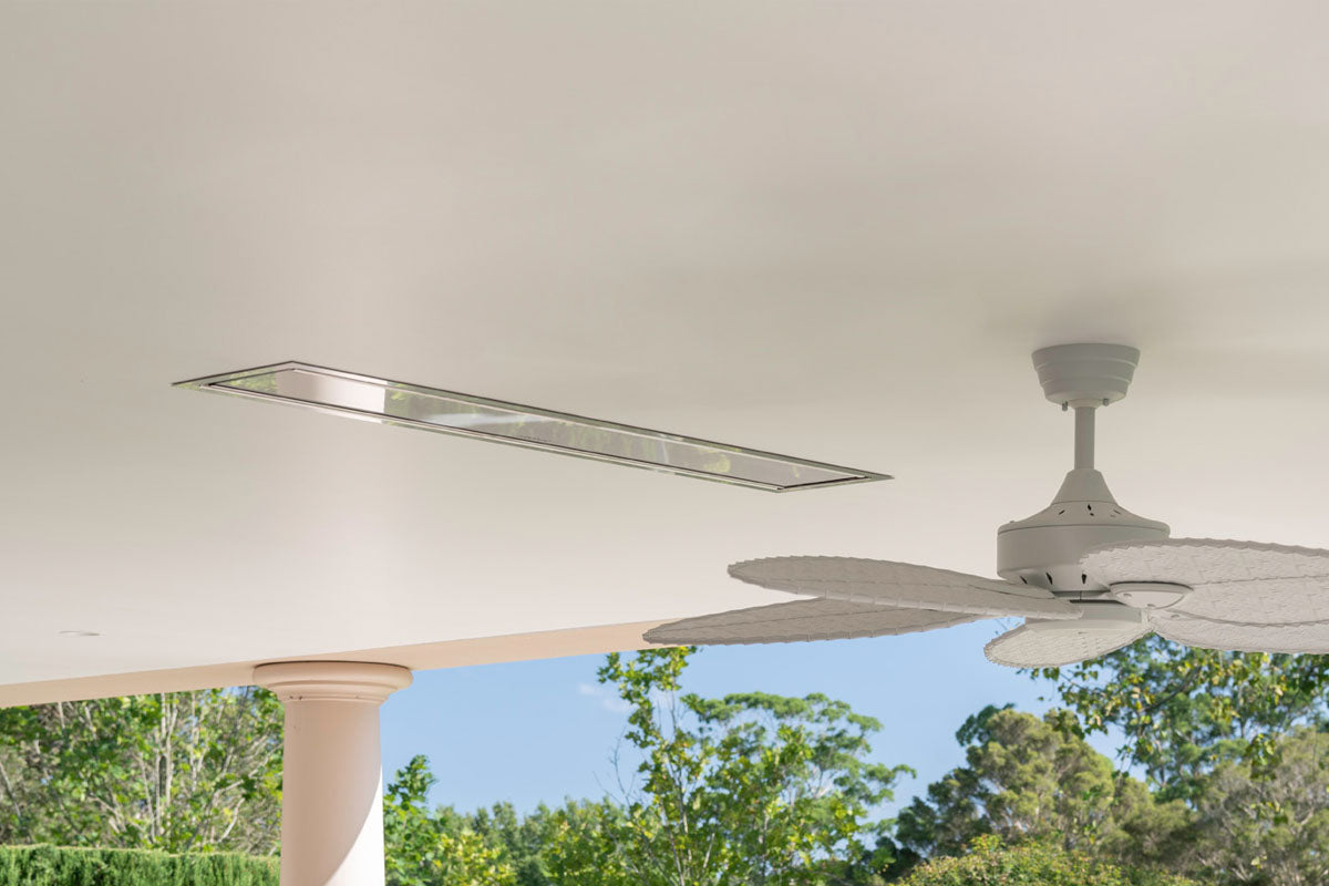 Bromic Heaters Platinum Smart-Heat 4500 Watt Radiant Infrared Outdoor Electric Heater | White | 208V