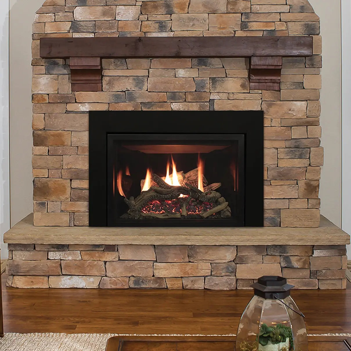American Hearth Empire 30" Rushmore Direct Vent Gas Insert - Medium