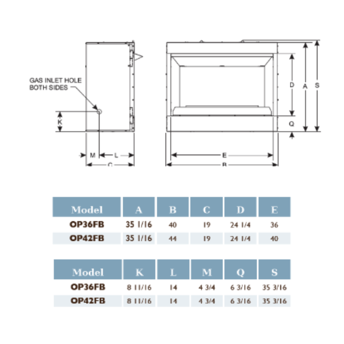 American Hearth Empire Carol Rose Outdoor 42" Vent-Free Fireplace