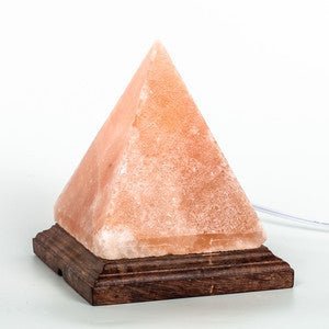 Himalayan Salt Lamp     Pyramid Shape 6"