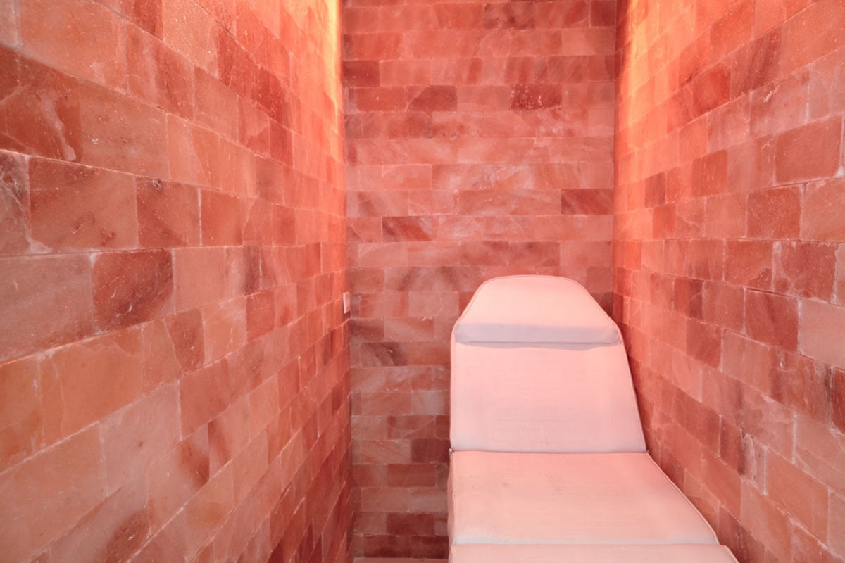 Himalayan Salt Room 4' x  4' Surface Area - 16 Sq feet - 4"x8"x2"
