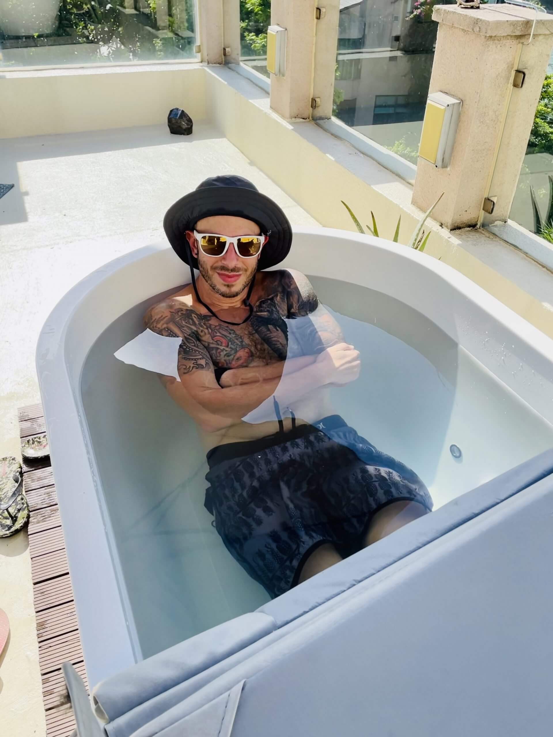 The Dreampod Ice Bath with Chiller