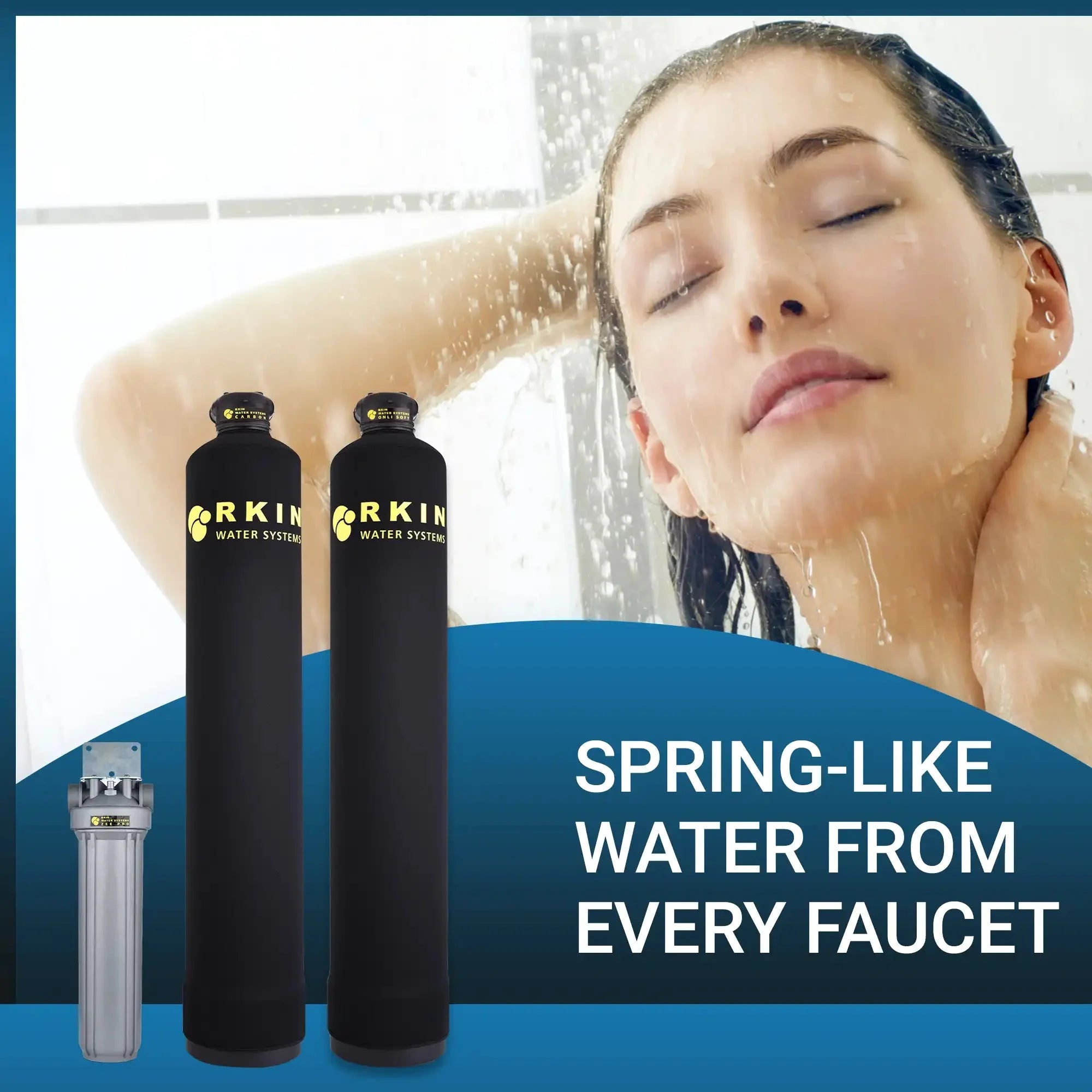 OnliSoft Pro Salt-Free Water Conditioner and Whole House Carbon Filter System